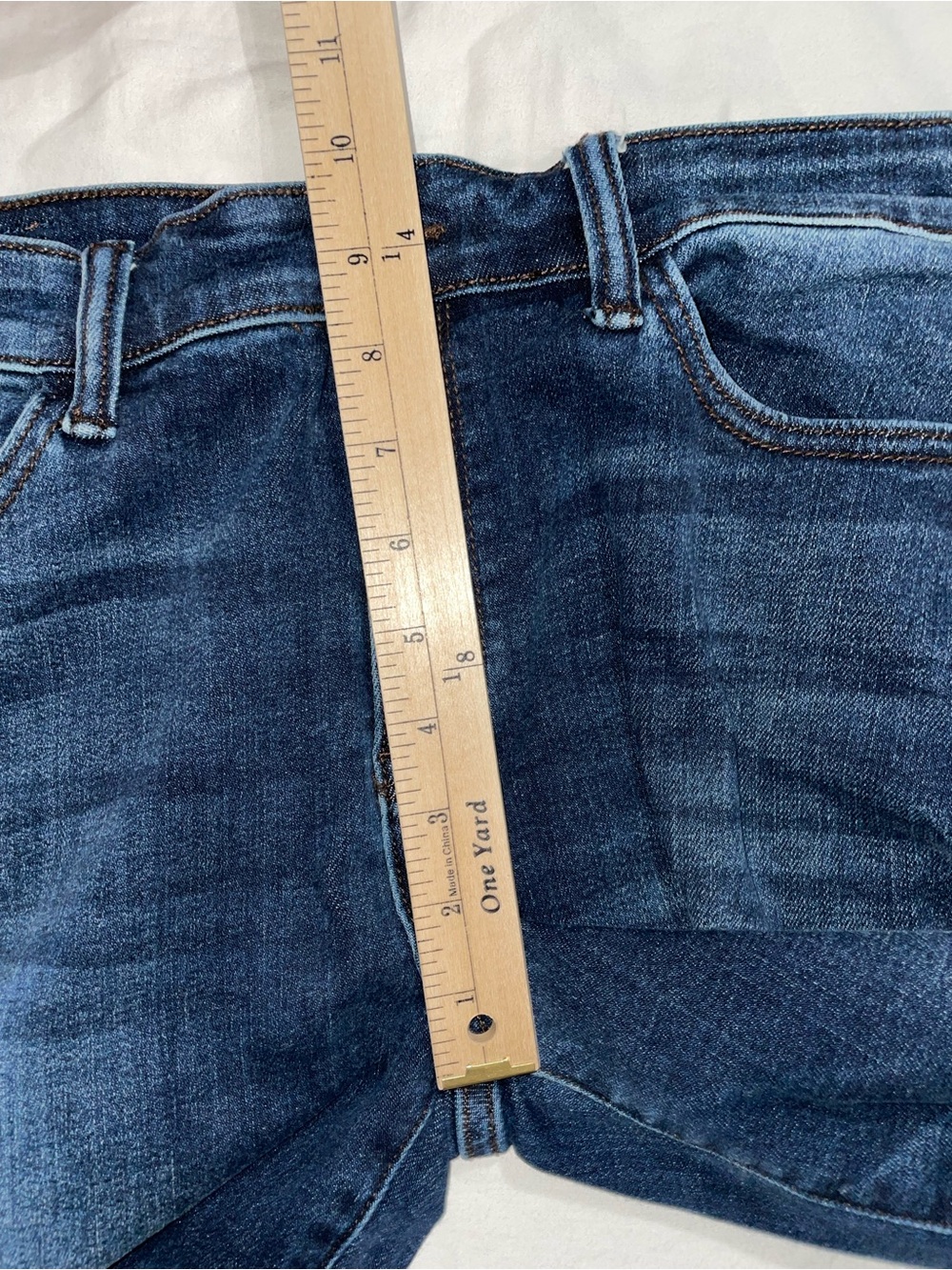 Judy Blue Slim Skinny Jeans Women’s Size 13/31 Medium Wash Stretch Denim - Picture 7 of 9